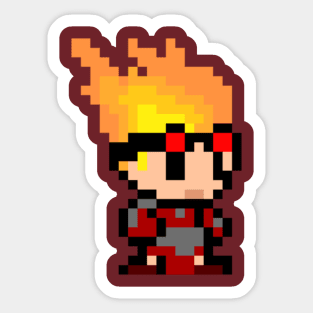 pixelated chandra Sticker